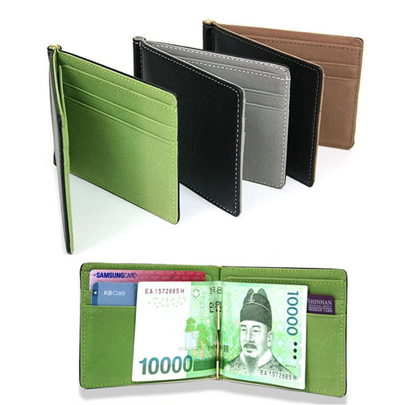 Money Clip Magnetic - Slim Men's Leather Money Clips Wallets