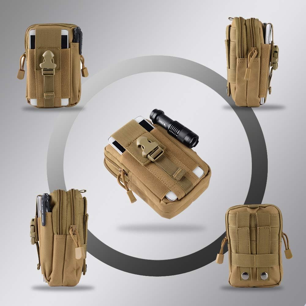 Tactical Molle Belt Pouch Mili - Edc Everyday Carry recension och pris