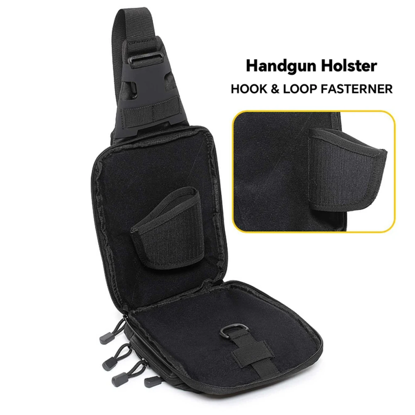 Tactical Sling Bag Concealed C - Edc Carry Pistols recension och pris