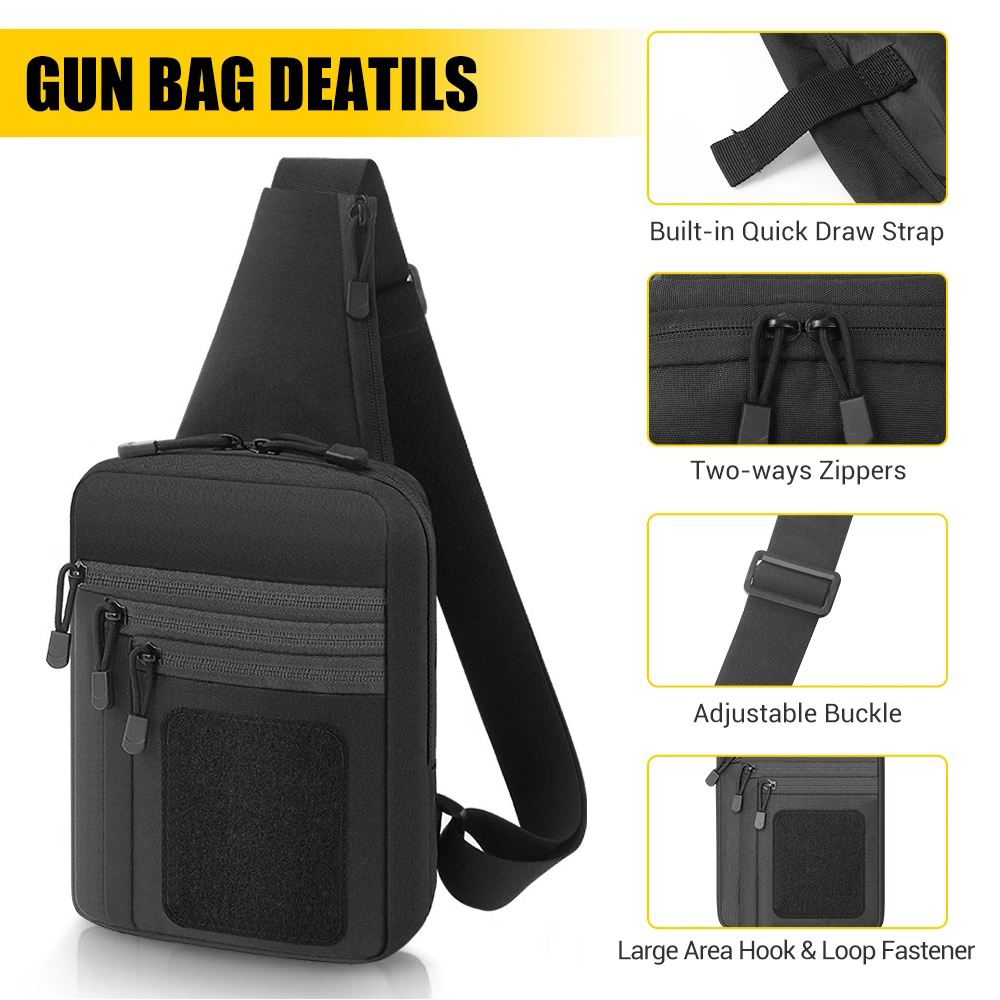 Concealed Carry Chest Gun Bag  - Edc Carry Pistols recension och pris