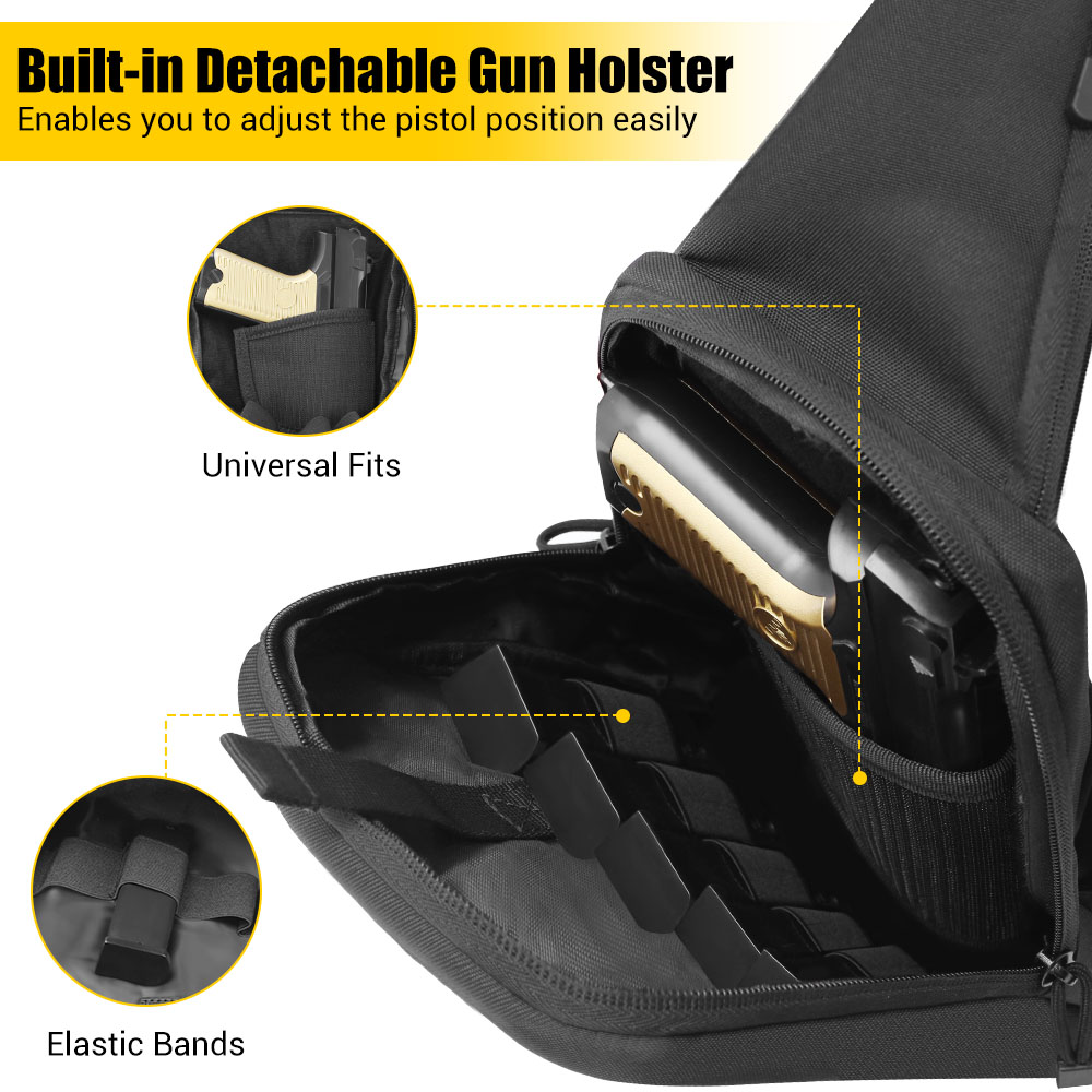 Tactical Pistol Gun Bag Concea - Edc Carry Pistols recension och pris