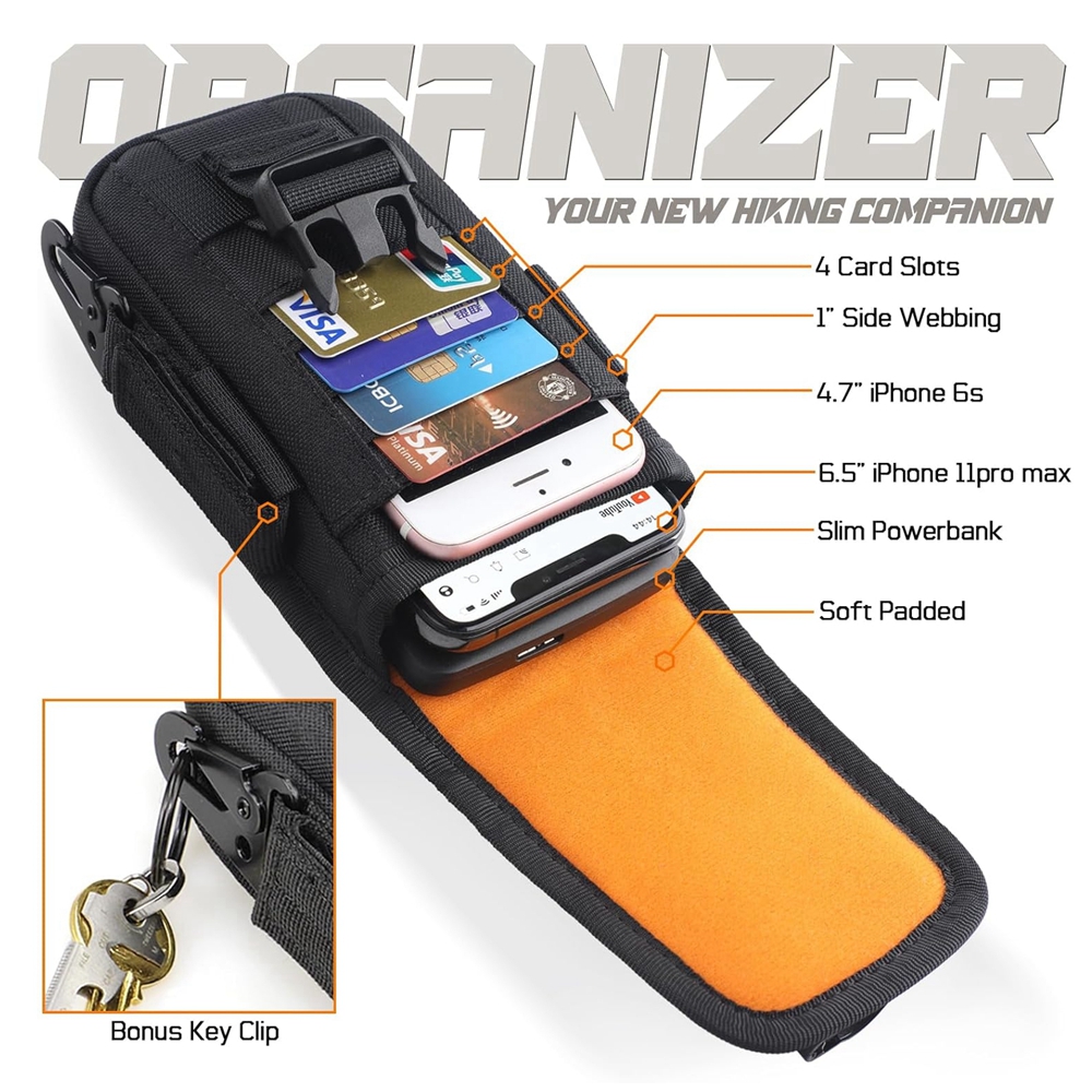 Tactical Phone Pouch Molle,Sma - Edc Carry Pocket recension och pris