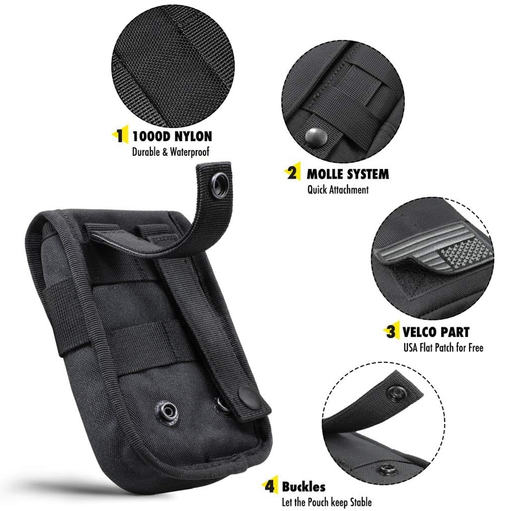 Tactical Phone Pouch Molle,Sma - Edc Carry Pocket recension och pris