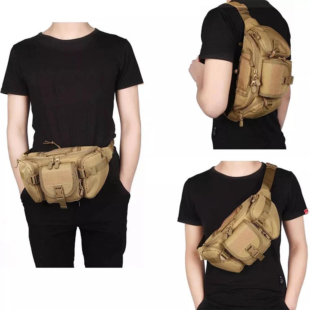 Tactical Fanny Pack for Men Co - Edc Carry Pistols recension och pris
