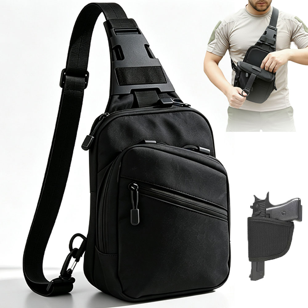 Qiuck Access Pistol Bag Concea - Edc Carry Pistols recension och pris