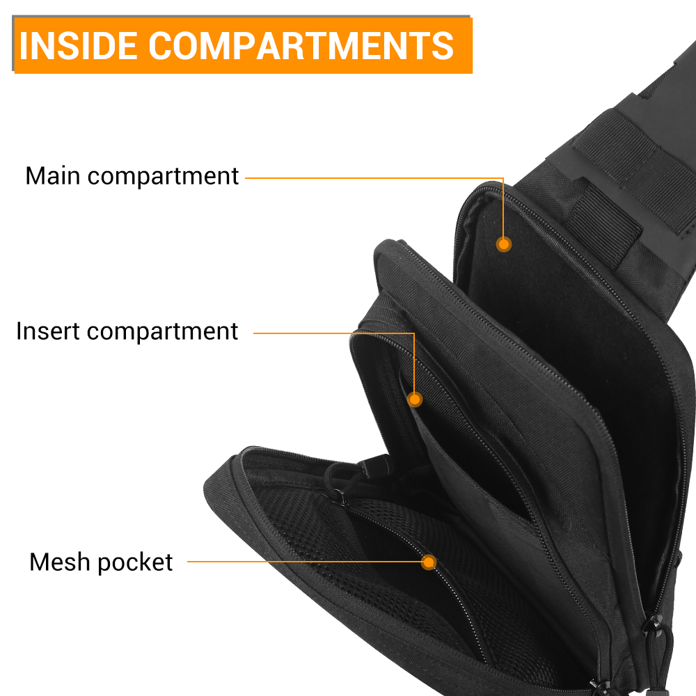 Qiuck Access Pistol Bag Concea - Edc Carry Pistols recension och pris
