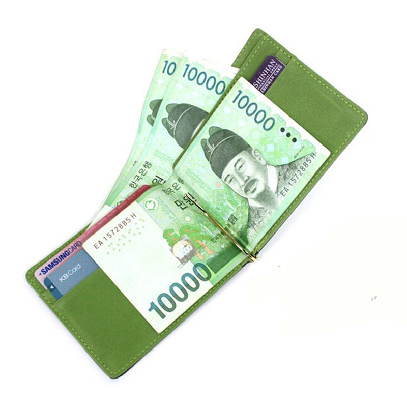 Slim Men's Leather Money Clips - Money Clip Magnetic recension och pris