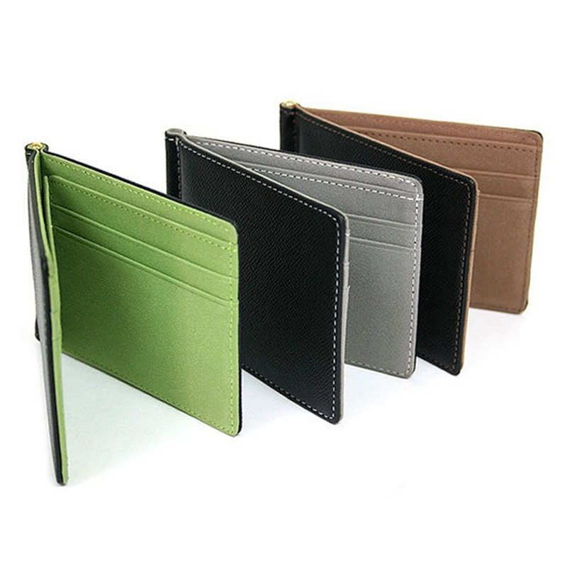 Slim Men's Leather Money Clips - Money Clip Magnetic recension och pris