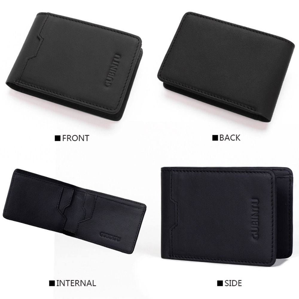 Genuine Leather Mens Wallets S - Money Clip Magnetic recension och pris