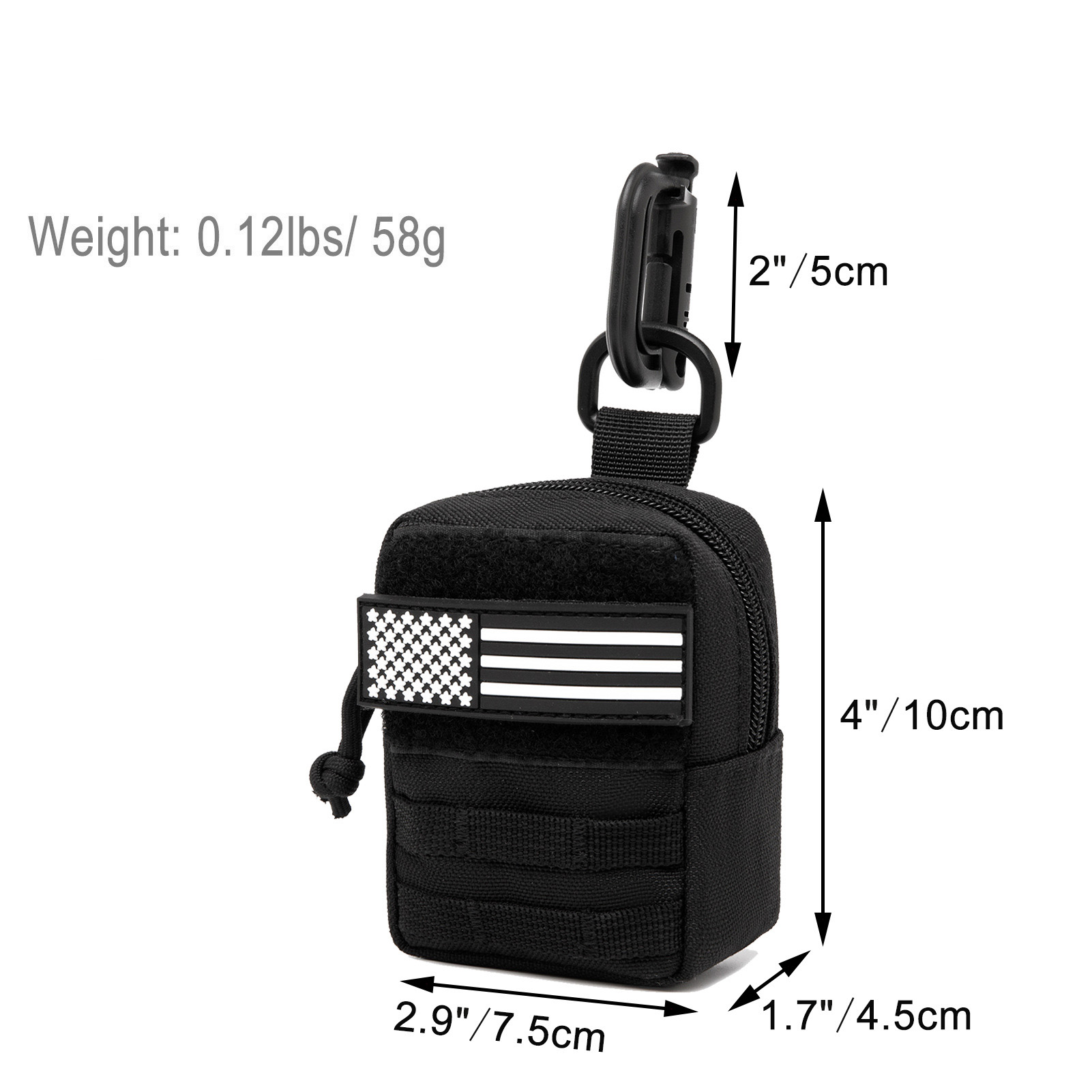 New Tactical Mini MOLLE Pouch  - Edc Everyday Carry Bag recension och pris
